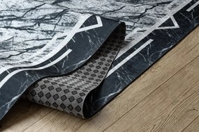 Protišmykový behúň LOTUS CLOVER 60950 sivý