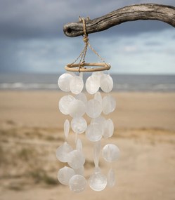 Ib Laursen Zvonkohra Shells 5 Rows White