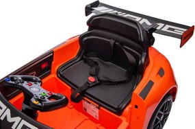 LEAN CARS Elektrické autíčko Mercedes AMG GT3, oranžové