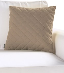 Obliečka Kinga pikovaná 43 x 43 cm farba produktu béžová látka lesklá, zamatová