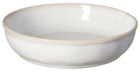 Biely kameninový hlboký tanier Costa Nova Roda, ⌀ 22 cm