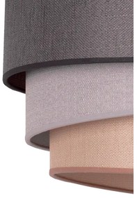 Duolla - Luster na lanku TRIO 1xE27/40W/230V pr. 45 cm antracit/šedá/hnedá