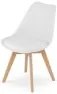 Set 4 stoličiek MARK biele