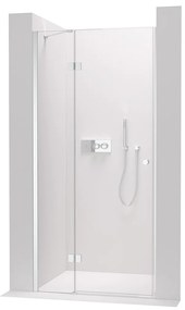 Cerano Marino, 1-krídlové delené sprchové dvere 120x190 cm, 6mm číre sklo, chrómový profil, CER-CER-420210