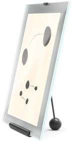 Čierny sklenený stojací rámček 26x30,5 cm Flute – Umbra