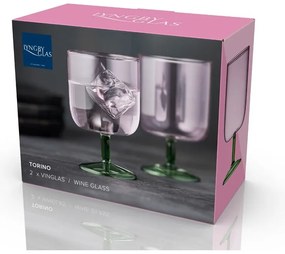 Poháre na víno v súprave 2 ks 300 ml Torino – Lyngby Glas