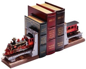RoboTime - 3D skladačka Zarážka na knihy Historický parný vlak