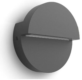 Philips Valor UltraEfficient vonkajšie nástenné LED svietidlo antracit, 4,3 W, 800 lm, 2700 K