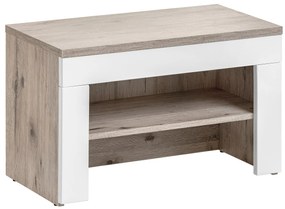 Botník Geraldo 29 DWW GV typ F (dub wellington + lesk biely). Akcia -10%. Vlastná spoľahlivá doprava až k Vám domov. 1024520