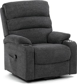 Elektrické polohovacie kreslo TV-S8348 GREY2 Farba: Sivá