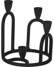 Eglo 422106 - Svietnik JELLICOE 22,5x19,5 cm čierna