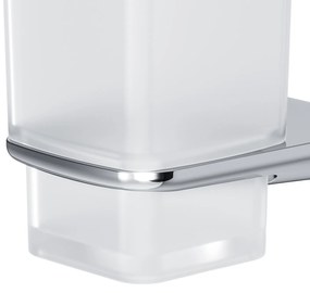 Sklenený pohár na zubné kefky AM.PM Inspire 2.0 AIB34300 nástenný, chróm