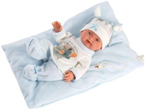 Llorens 26311 NEW BORN CHLAPČEK - realistická bábika bábätko s celovinylovým telom - 26 cm