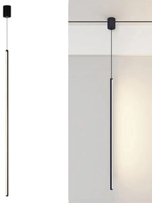 Toolight Toolight, LED stropné svietidlo 100cm, 18W, APP1449-C, čierna matná, OSW-04186