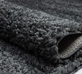 My Flair, Behúň My Shaggy dunkelgrau, 80x250, šedá, chodba / predsieň