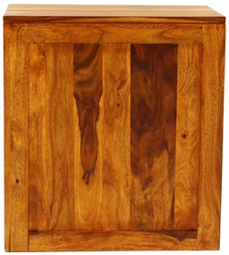 furniture-nabytek.cz - Masívny nočný stolík z dreva palisander 45x60x40