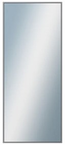 DANTIK - Zrkadlo v rámu, rozmer s rámom 50x120 cm z lišty Hliník šedá (7002006)
