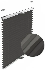 Gario Roleta Plisé Thermo Antracitová Šírka: 100,5 cm