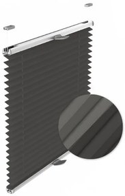 Gario Roleta Plisé Thermo Antracitová Šírka: 118,5 cm