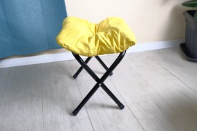 Bestent Polohovacie kreslo s podnožkou Yellow Perfetto