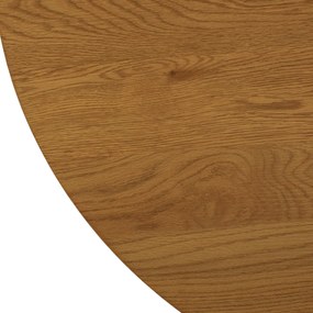 Okrúhly jedálenský stôl LINO 100 cm dub zlatý/čierny
