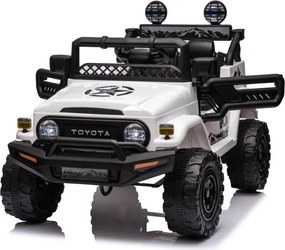 LEAN CARS Toyota FJ White 4x4 batérie auto