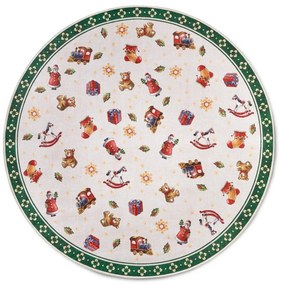 Zelený okrúhly koberec s vianočným motívom ø 150 cm Green Christmas – Villeroy&amp;Boch