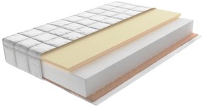 Detský matrac JUNIOR MAX RELAX 180x80x12 cm - pena/latex/kokos