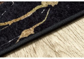 Kusový koberec Atohi čiernozlatý 80x150cm