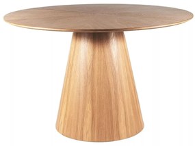 Okrúhly stôl Angel 120 cm dub