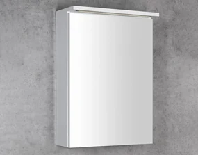 Aqualine Aqualine, KAWA STRIP Galérka s LED osvetlením 80x70x22cm, dub emporio, WGL38S