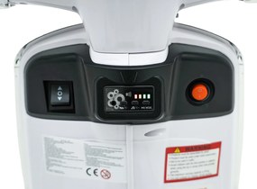 Ramiz Vespa Scooter ROMA Biela Detský motocykel