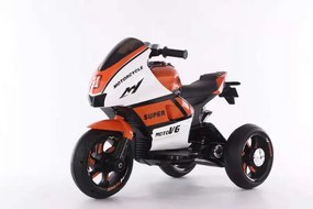 LEAN CARS Elektrická motorka HT-5188 - oranžová - 2x35W - 2x6V4Ah - 2022