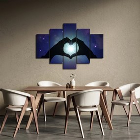 Obraz - Symbolická láska (150x105 cm)