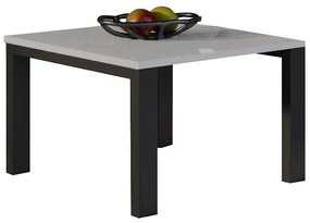 Konferenčný stolík Garold 80 biela lesklá