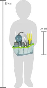 Záhradná taška so záhradným náradím / 8 dielov