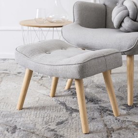 PROXIMA.store - Moderné kreslo LOZANO 2 FARBA: sivá