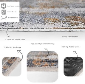 Sivý koberec 160x230 cm - Mila Home