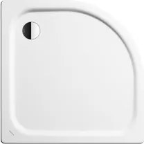 Kaldewei Zirkon sprchová vanička štvrťkruhová 90x90 cm smaltovaná oceľ alpská biela 452200010001 KW5131