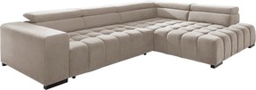XXXLutz ROHOVÁ SEDAČKA, textil, béžová MID.YOU - Sedačky - 000694006501