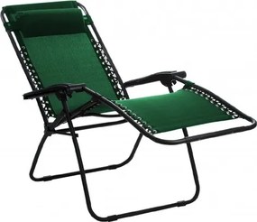 MI Ležadlo DELUX zelené