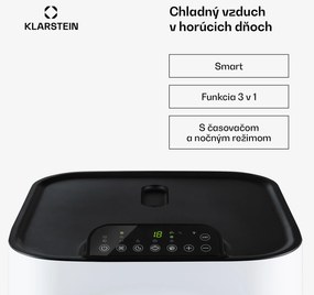 Klarstein Kraftwerk Eco Smart 11, mobilná klimatizácia 3 v 1, 11 500 BTU, diaľkové ovládanie, ovládanie pomocou aplikácie