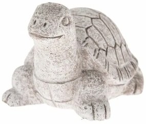 Záhradná dekorácia Korytnačka, betón, 11,5 7,5 8,5 cm, sivá