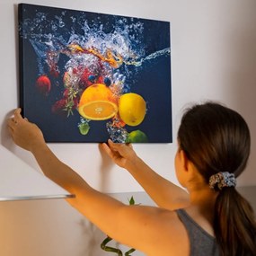 Obraz ovocie vo vode - 90x60