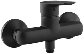 Aqualine Aqualine, LOTTA nástenná sprchová batéria, rozteč 150mm, čierna matná, LT611B
