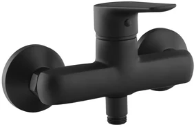 Aqualine Aqualine, LOTTA nástenná sprchová batéria, rozteč 150mm, čierna matná, LT611B