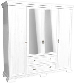 Skriňa Kora KS3 208 cm biela