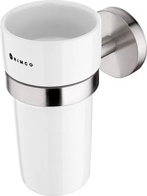 Nimco Držiak na kefky, nádobka keramická UNIX nerez - UNM 13058KN-10