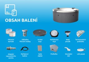 Mspa | Vírivý bazén MSPA Denver F-DE066W | 11400308