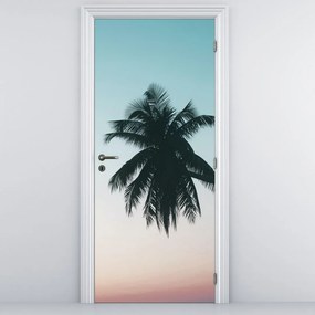 Fototapeta na dvere - Palma na Bali (95x205cm)